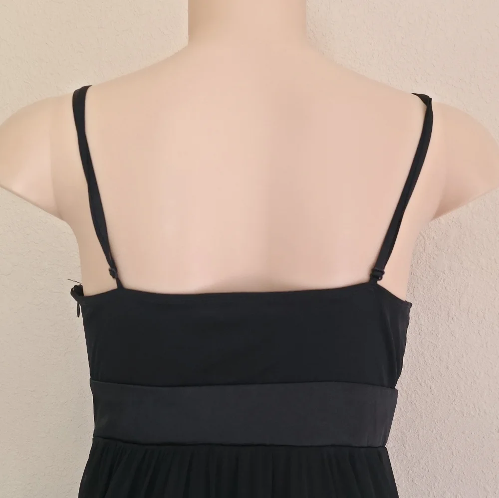 Y2K Black Baby Doll Dress Size Small